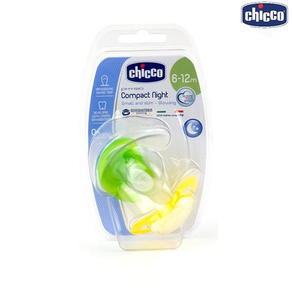 CHICCO SOOTHER COMPACT NIGHT 12M+