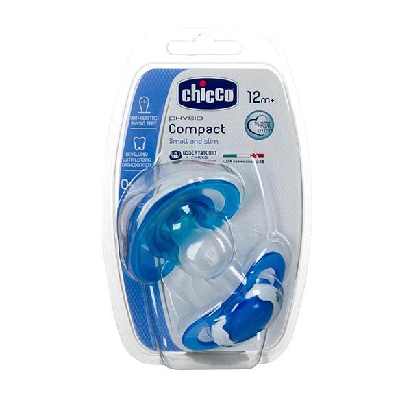 CHICCO SOOTHER COMPACT BLUE 6-16M