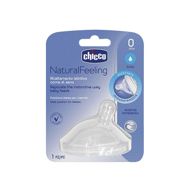 CHICCO TEAT NATURAL FEELING 0M+