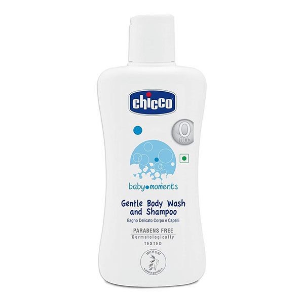 CHICCO BABY GENTLE BODY WASH & SHAMPOO 200ML
