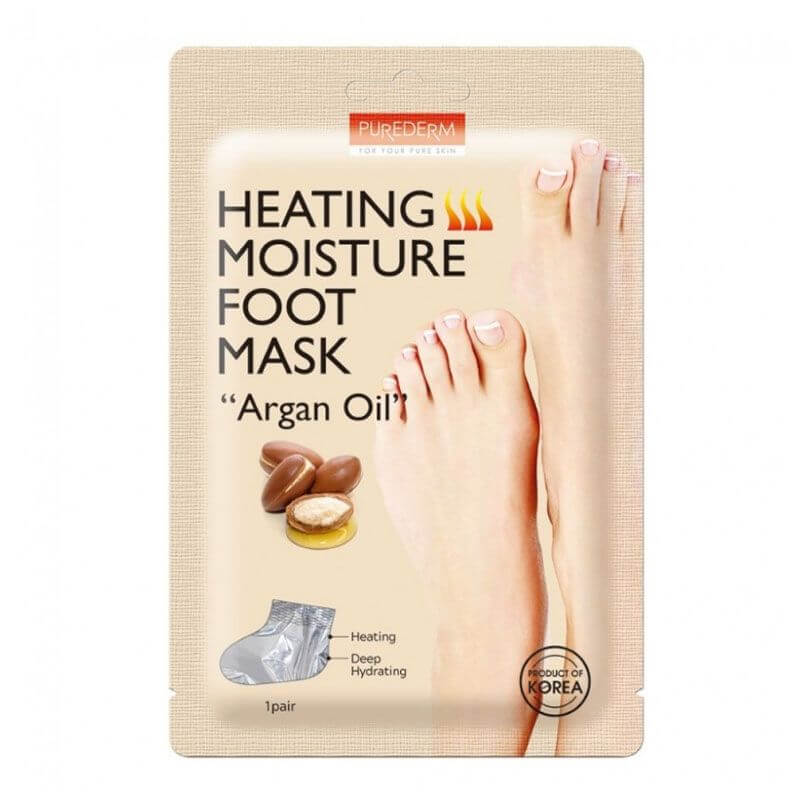 Heating Miosture Foot Mask With Argan 